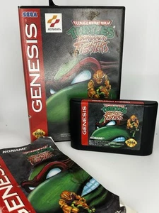 Teenage Mutant Ninja Turtles: Tournament Fighters Sega Complete CIB TESTED - Picture 1 of 7