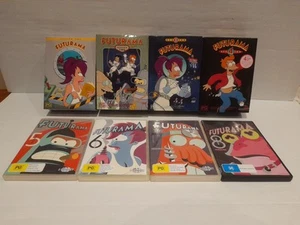 Futurama | Complete Series 1-8 (DVD, 2017) Region 4 Groening TV Animation OOP - Picture 1 of 5