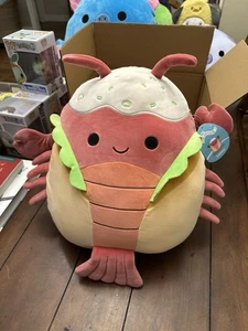 Squishmallows: Lorono der Hummer - 14 Zoll - mit Etikett - neu - Bild 1 von 10