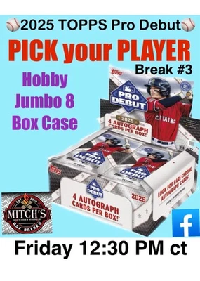 Cliff Lee 2025 Topps Pro Debut ⚾️ ELIGE tu JUGADOR 1 ESTUCHE Break #3 Foto 1 de 4