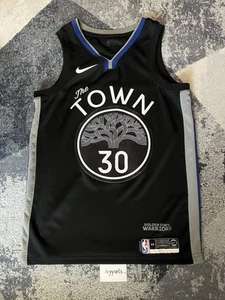Stephen Curry “The Town” Warriors Jersey - Size 44 M - Rare Nike Swingman NBA! - Picture 1 of 9