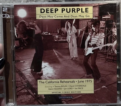 DEEP PURPLE - Days May Come... California 1975 CD Special Edition 2 Discs Scarce - Image 1 of 4