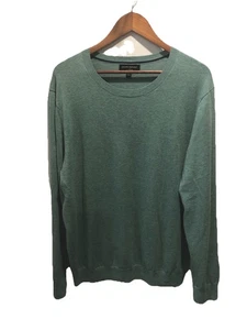 Banana Republic Mens Large Sage Green Echo Sweater Crew Neck L/S - Picture 1 of 4