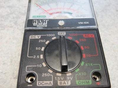 Analoger Multimeter Analoges Messgerät Ohm Elektrischer Volt Stromkreis Tester - Bild 1 von 2