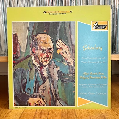 Schönberg: Piano & Violin Concertos A. Brendel, W. Marschner, Turnabout – TV 340 Foto 1 de 4