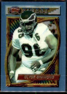 1994 Topps Finest - Clyde Simmons #103 - Image 1 of 2