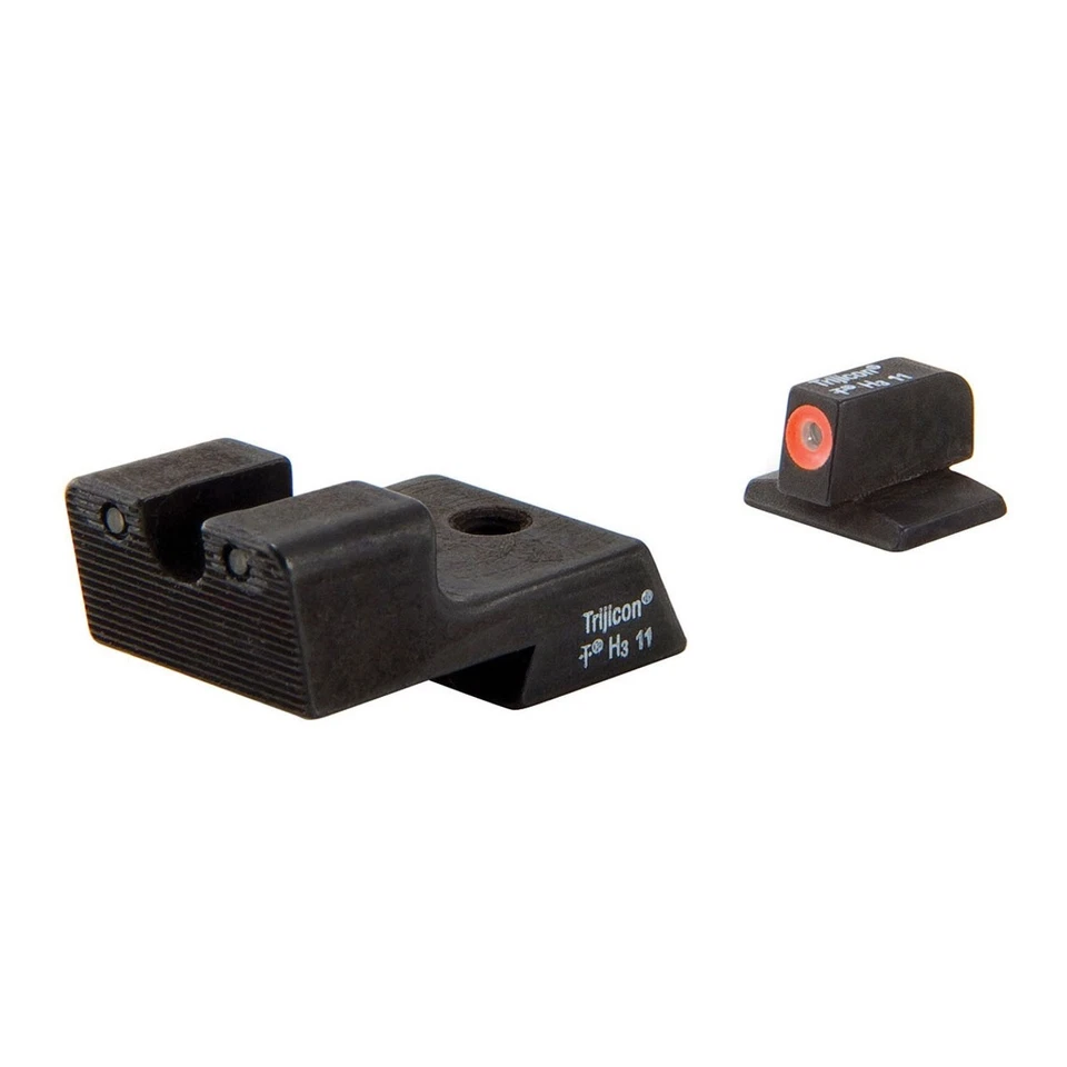 TRIJICON HD  Colt 1911 Orange Outline Front/Green Night Sight Set CA101O 600512 - Image 1 of 1