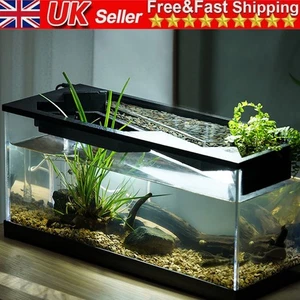 Small Fish Tank Aquarium Tank With Build-in Light, Water Pump, Acrylic UK - Picture 1 of 13