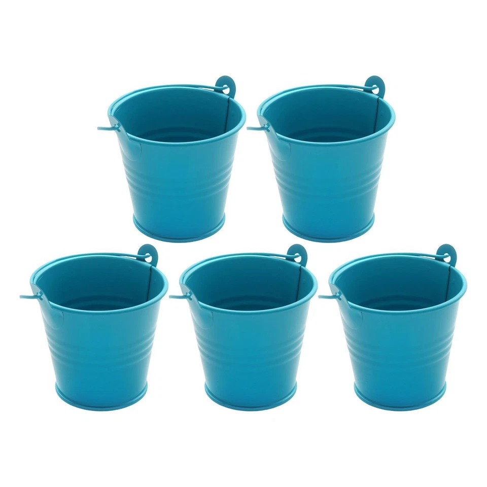 5x Cubos de Metal Mini Caramelo Pequeño Organizador con Mango Artesanía Decoración Soporte Foto 1 de 1