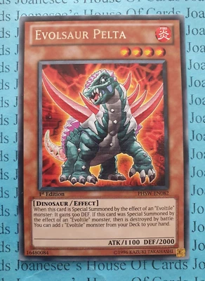 Evolsaur Pelta PHSW-EN082 Rare Yu-Gi-Oh Card 1st Edition New - Image 1 of 3
