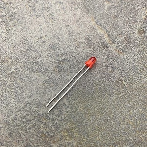 LED - 3mm Diameter, Diffused Lens, 3.6 mCd - P-L302 - Picture 1 of 2