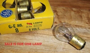 #8 LAMP BULB 8 VOLT ***FREE SHIPPING*** - Picture 1 of 1