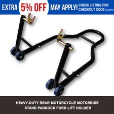 Heavy Duty Motorcycle Motorbike Bike Rear Paddock Stand Suzuki BMW Honda