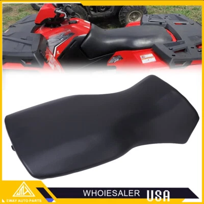 Black Seat For 2005-2015 Polaris Sportsman Hawkeye 500 600 700 800 EFI HO INTL - Image 1 of 4