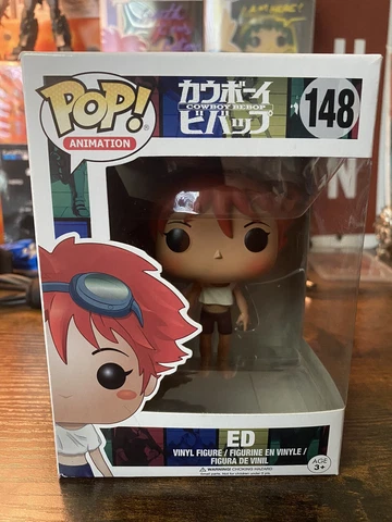 Funko POP! Animation ANIME Cowboy Bebop ED #148 Vinyl Figure damaged box Cover