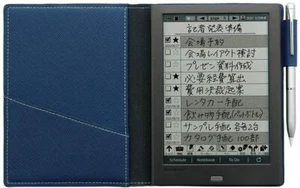 Sharp Electronic Note Electronic Memo WG-PN1 With Eink e-paper display - Picture 1 of 8
