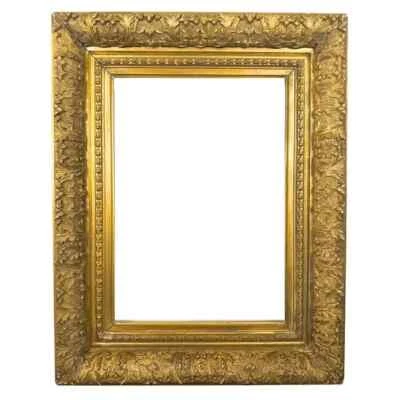 1860’s Antique American Gilt Wood Barbi Frame - Image 1 of 4