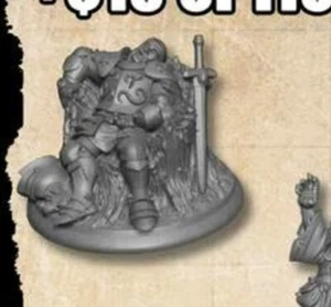 "Rotstump Bog: Dead Knight" Bones 6 Reaper Miniatures fantasy D&D Frostgrave RPG - Picture 1 of 1