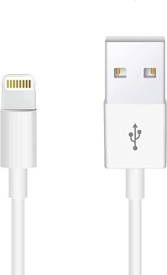 Genuine Apple ME291AM/A Lightning to USB Cable in White (0.5 m / 1.6 foot) A1511 - Image 1 of 4