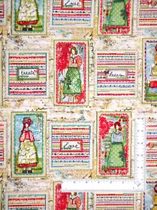 Create Dream Believe Ladies Fabric By The Yard Belle's Dream Cotton by Studio E - Picture 1 of 2