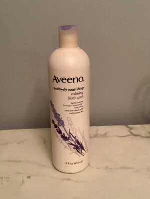 Aveeno Positively Nourishing Calming Body Wash Lavender Chamomile 16 Fl Oz - Image 1 of 2