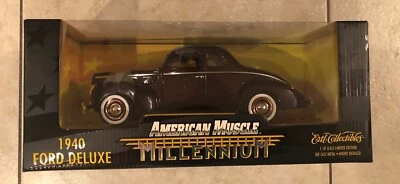Ertl American Muscle Millennium 1940 Ford Deluxe 1:18 Scale Limited Edition - Image 1 of 4