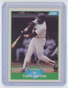1989 Score Tony Gwynn San Diego Padres #90.