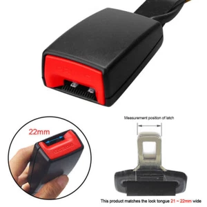 Auto KFZ LKW Sicherheitsgurt Laschenschloss Universal Gurtschloss mit Warnkabel - Bild 1 von 18