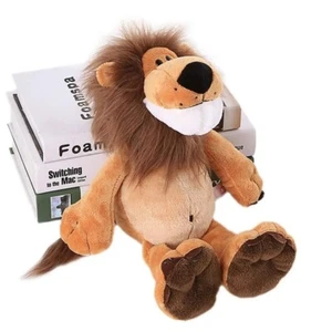 25cm Cute Jungle Animal Plush Toys Stuffed Lion for Kids Baby Children Birthday - Picture 1 of 7