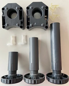 Impuls Pino Alno Wellmann Sockel Clips / Klammer / Halter Schrank Füße Gleiter - Bild 1 von 20