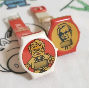 Colonel Sanders Uhr Kentucky Fried Chicken 2 Set gebraucht - Bild 1 von 9