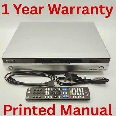 Pioneer DVR-545HX-S 160GB Freeview HDMI Built in DVD Recorder - Silver - Image 1 of 4