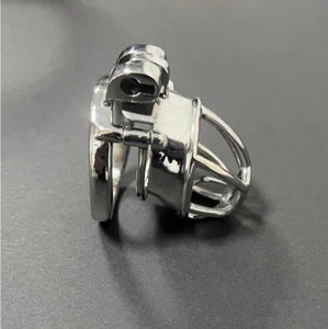 New Custom Chastity Lock Pa Lock Cb Lock Male Piercing Abstinence Chastity Cage - Picture 1 of 5