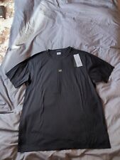 C.P. Company  mercerized Light Jersey 70/2 Blue/Black short sleeve T-Shirt XL 