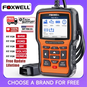 FOXWELL Car OBD2 Scanner All System TPMS OIL EPB SAS SRS Reset Diagnostic Tool - Picture 1 of 18
