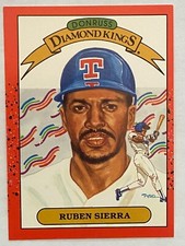 1990 Donruss #3 Ruben Sierra Texas Rangers Diamond Kings
