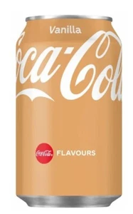 12 Cans of Coca-Cola Coke Vanilla Flavored Soft Drink 330ml 11.15 fl oz Each - Picture 1 of 1