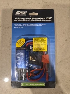 ⭐️E-flight 60 Amp Pro Brushless ESC⭐️W/ Switch-Mode BEC⭐️Advanced Programming⭐️ - Picture 1 of 9