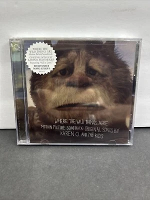 WHERE THE WILD THINGS ARE OMPS 2009 NEW SEALED INTERSCOPE CD KAREN O & THE KIDS - Image 1 of 4