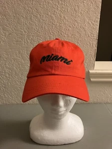 Miami Hurricanes Men’s Hat Cap One Size SnapBack Dyme Lyfe Slouch - Picture 1 of 6