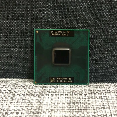 Intel Core 2 Duo P8700 CPU Dual Core 2.53GHz/3M/1066MHz SocketP Processor - Image 1 of 3