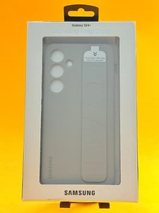 Samsung Standing Grip Case Cover for Samsung Galaxy S24+ (Plus) - Taupe NEW - Picture 1 of 2
