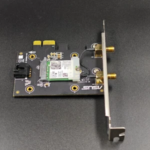 ASUS PCE-AX3000 WiFi Card AX200NGW - For Parts, Not Working - Afbeelding 1 van 5