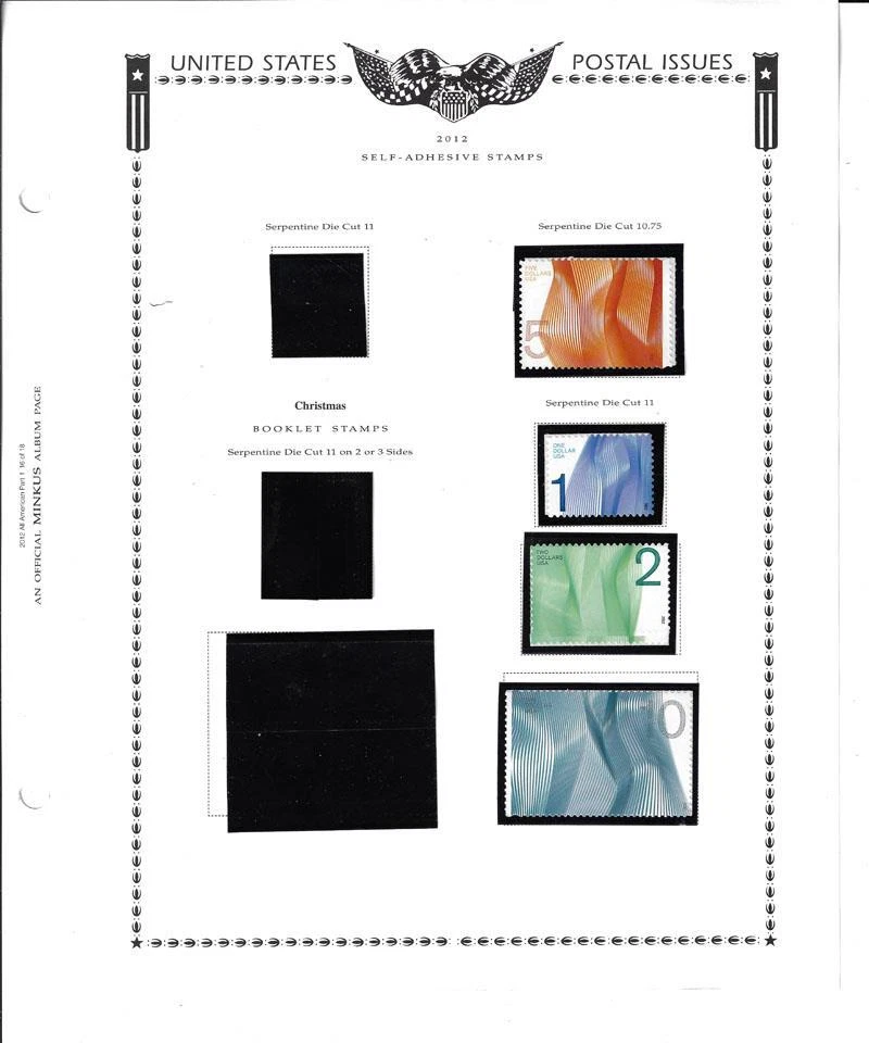 2012 #4717, 4718, 4719, 4720 HIGH FACE WAVES OF COLOR MNH $1, 2, 5, 10 - Image 1 of 1