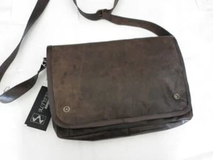 BORSA A TRACOLLA UOMO IN PELLE STILE VINTAGE, GIO-ZAGOR 🇮🇹 MADE IN ITALY 🇮🇹 - Imagen 1 de 4