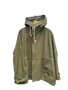 Yohji Yamamoto 1990s Unisex Kaki Parka Jacket Size M
 - Picture 1 of 4