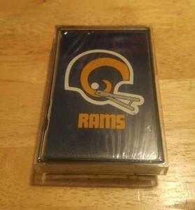 Vintage 1969 Los Angeles Rams NFL Playing Cards New Old Stock - Picture 1 of 3