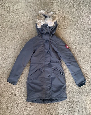 Parka Canada Goose Rossclair Heritage NUEVA - Para mujer extra pequeña - Grafito Foto 1 de 4