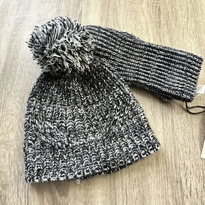 Rebecca Minkoff Marbled Beanie & Arm Warmer Set B-S - Picture 1 of 6