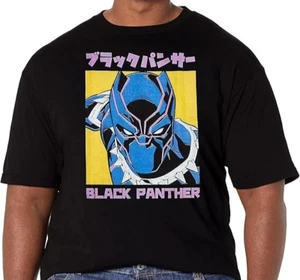 Marvel Black Panther Kanji XLT Brustumfang: 48" T-Shirt NEU XL Tall Kurzarm - Bild 1 von 6